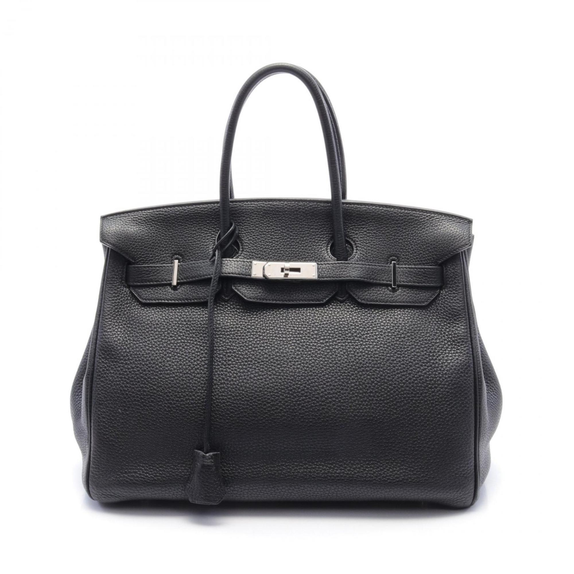 Hermes HERMES Birkin 35 Handbag Bag Togo Women's Black