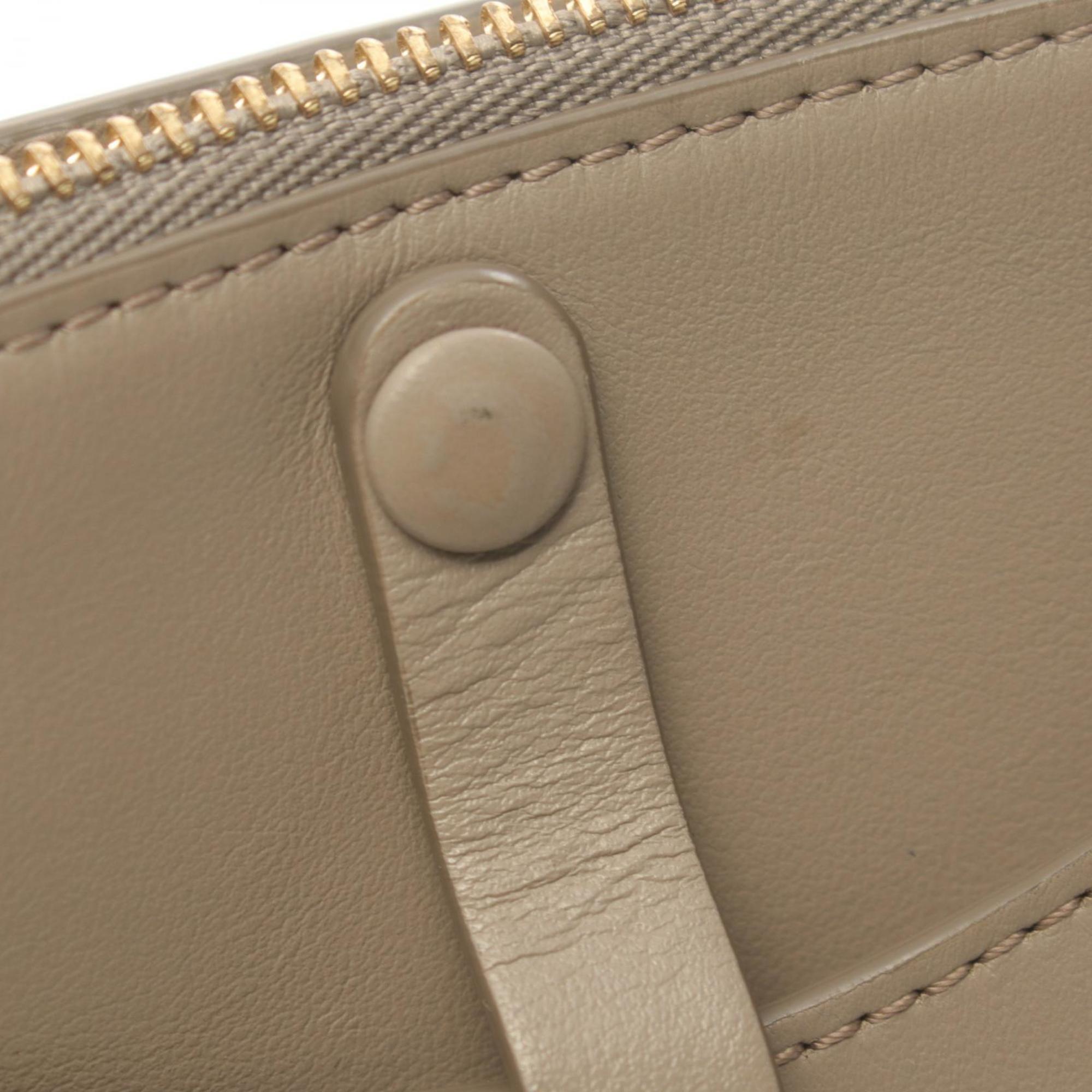 Chloé Chloe Tess Shoulder Bag, Leather, Women's, Beige