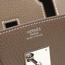 Hermes HERMES Birkin 30 Handbag Bag Taurillon Clemence Women's Brown