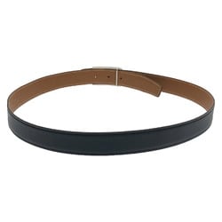 HERMES Belt Clothing Leather Men's Black