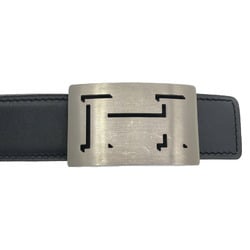 HERMES Belt Clothing Leather Men's Black