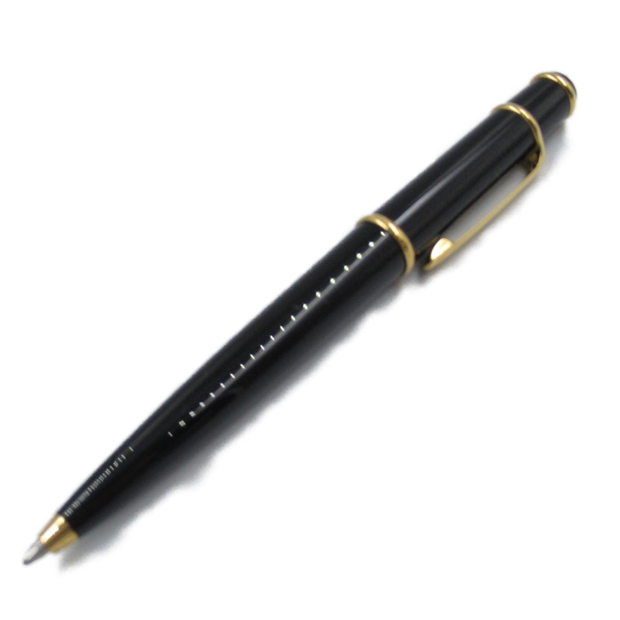 Cartier Diabolo de Ballpoint Pen Black Composite Gold Plated Men's Women's ST180003