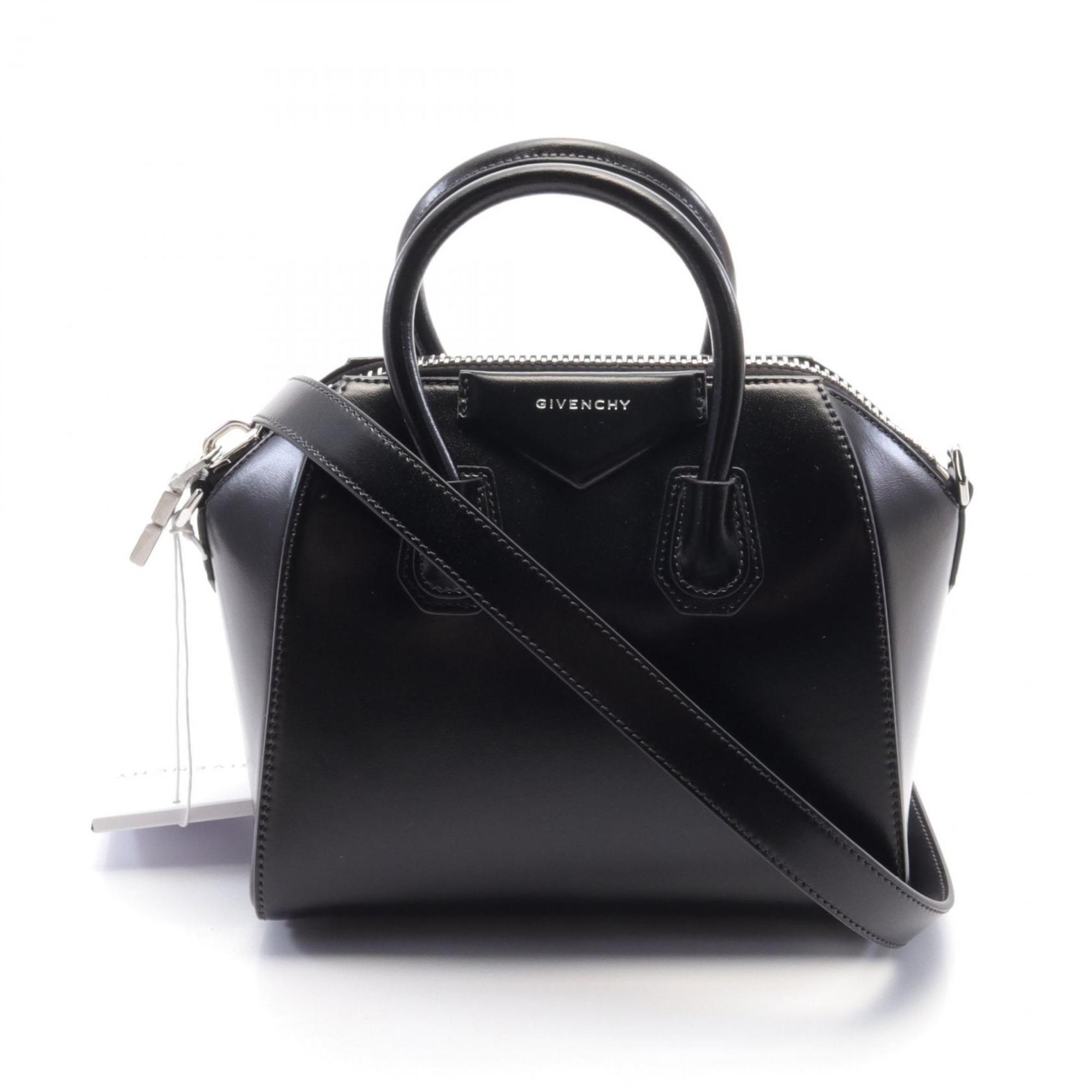 Givenchy ANTIGONA handbag, leather bag, women's, black, BB50TNB1R0001