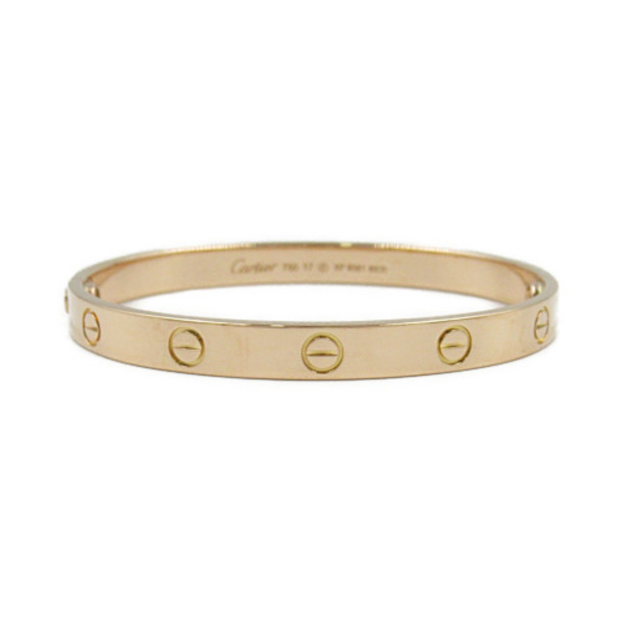 Cartier Love Bracelet, K18PG (pink gold), women's, gold, B6047317