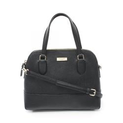 Kate Spade handbag, leather bag, women's, black