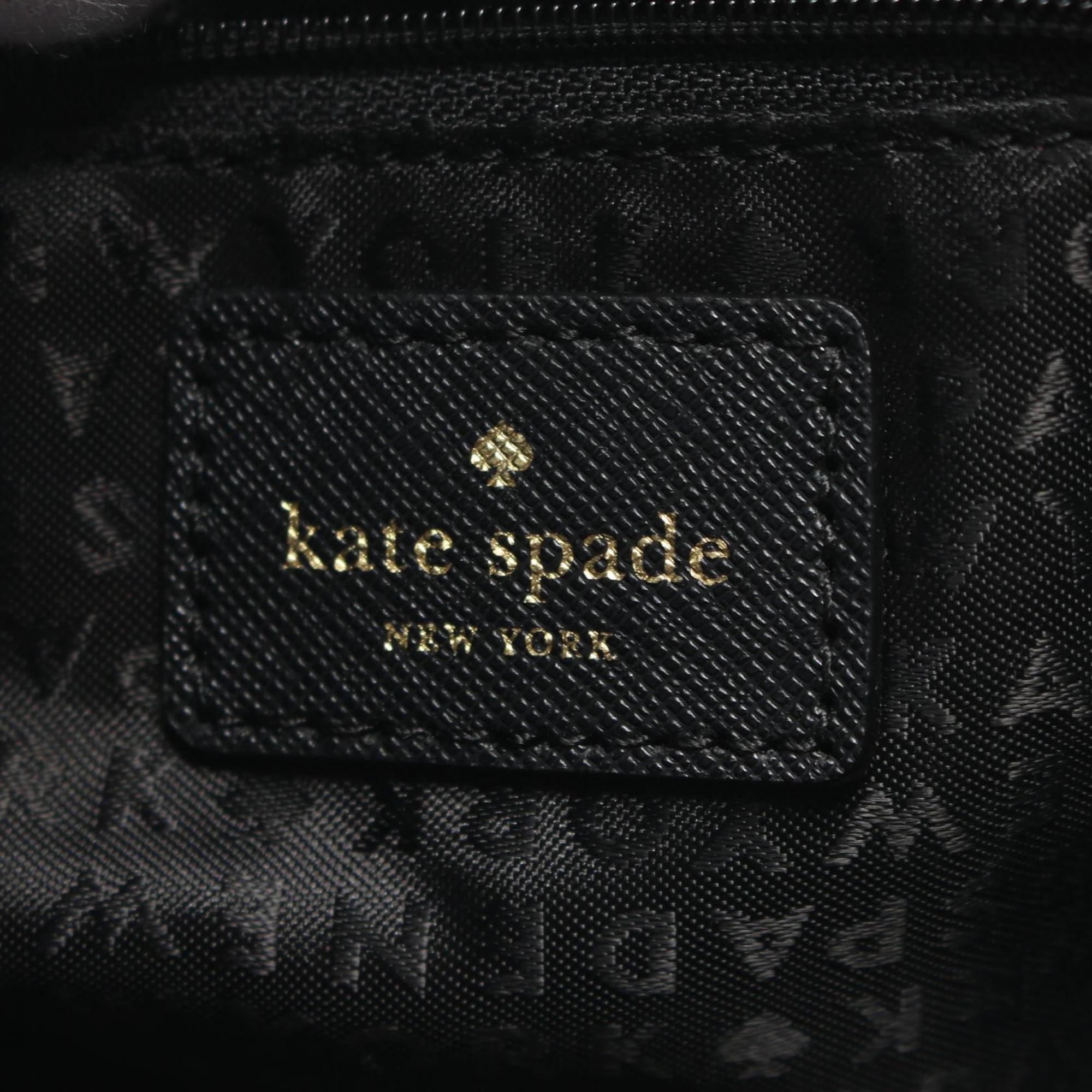 Kate Spade handbag, leather bag, women's, black