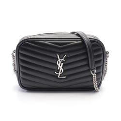 Yves Saint Laurent Saint Laurent Paris LOU Bag Shoulder Leather Women's Black 748849