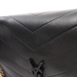 Saint Laurent SAINT LAURENT Shoulder Bag Leather Women's Black 6331581EL071000