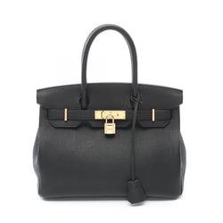 Hermes HERMES Birkin 30 Handbag Bag Togo Women's Black