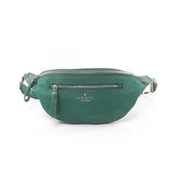 Kate Spade CHELSEA BELT Waist Bag Body Nylon Leather Women's Green KC504