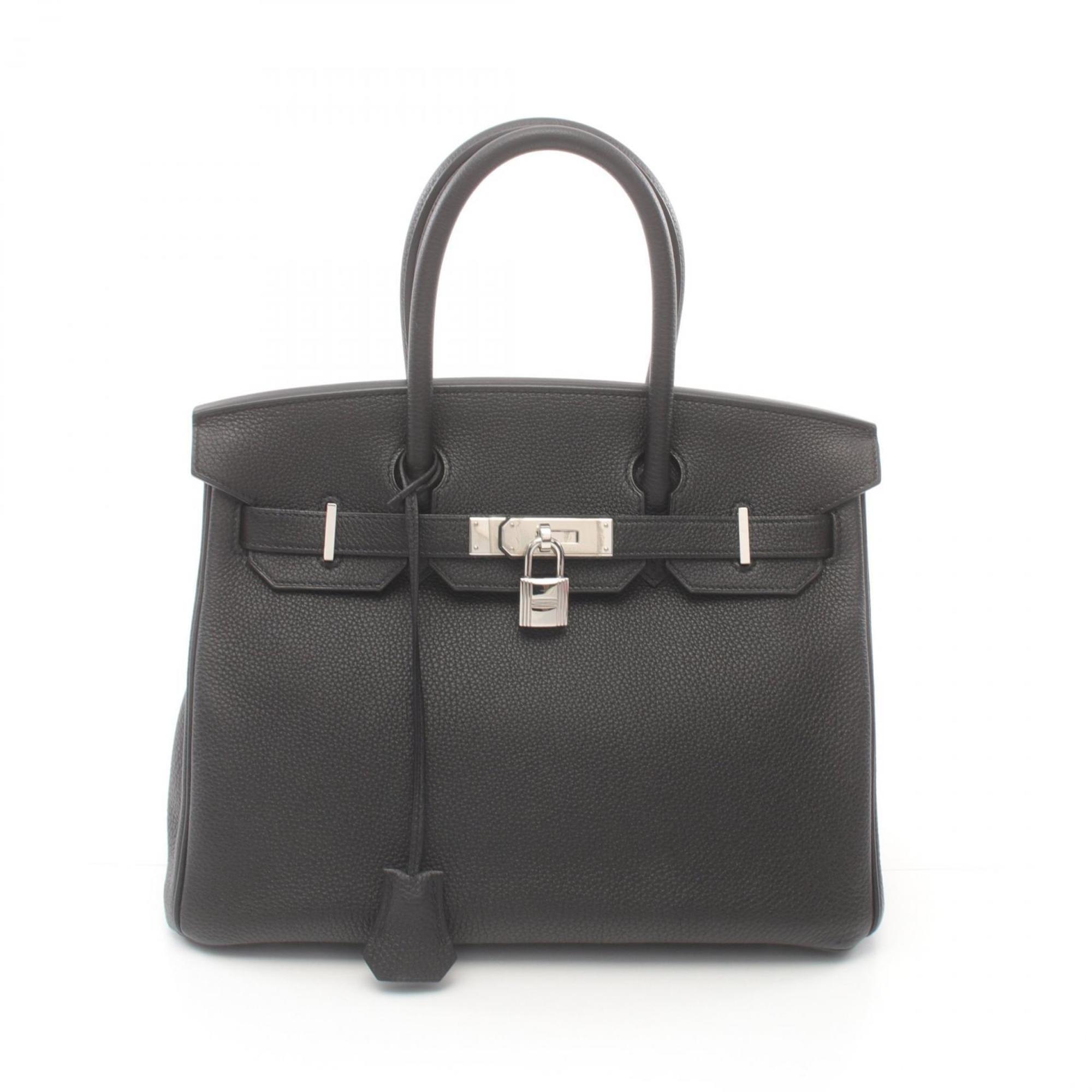 Hermes HERMES Birkin 30 Handbag Bag Togo Women's Black