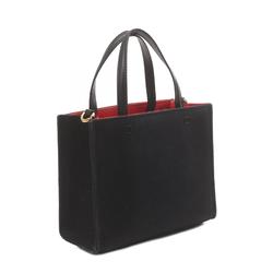 Givenchy G TOTE MINI Handbag Bag Canvas Leather Women's Black BB50N0B1F1