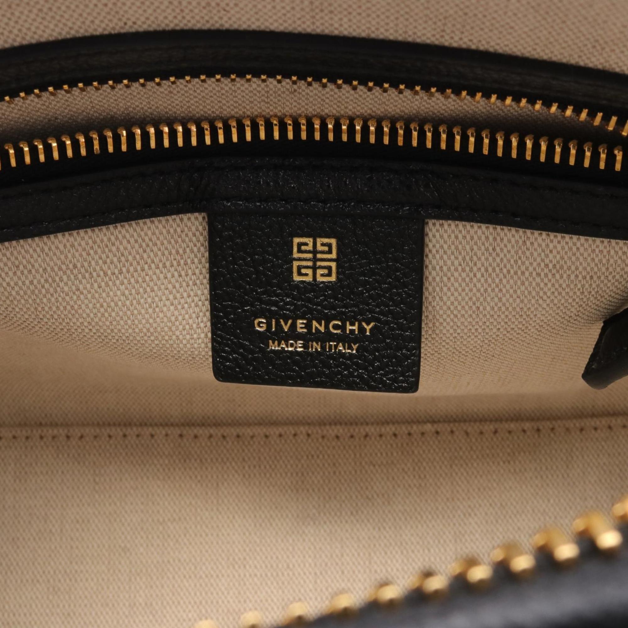 Givenchy ANTIGONA handbag, leather bag, women's, black, BB50TNB20R001