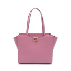 Salvatore Ferragamo Gancini Tote Bag Leather Women's Pink