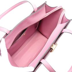 Salvatore Ferragamo Gancini Tote Bag Leather Women's Pink