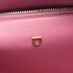 Salvatore Ferragamo Gancini Tote Bag Leather Women's Pink