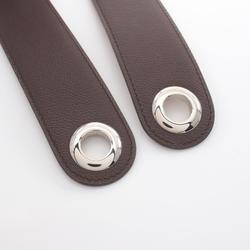 Hermes HERMES Scarf Belt Veau Epsom Leather Women's Brown