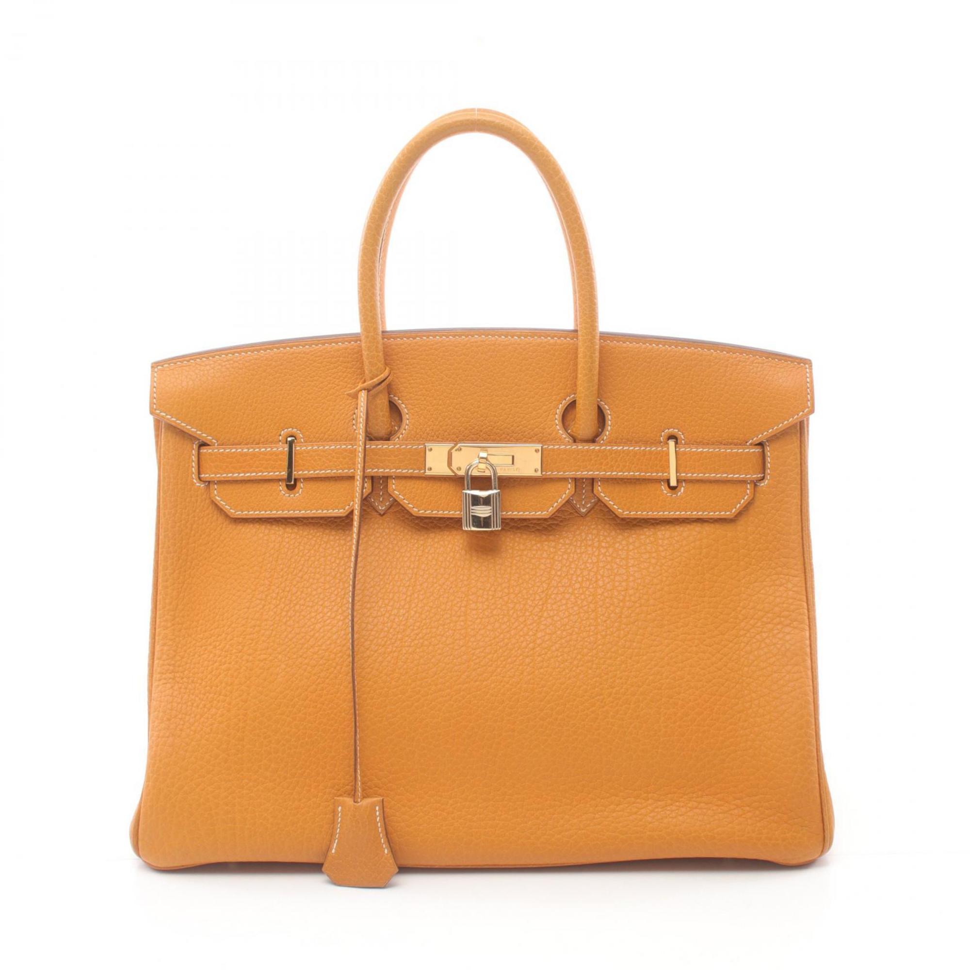 Hermes HERMES Birkin 35 Handbag Bag Togo Women's Brown 021699CC