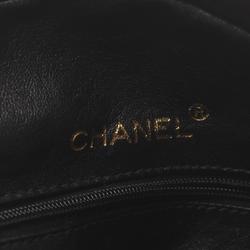 CHANEL Matelasse Shoulder Bag, Lambskin, Women's, Black