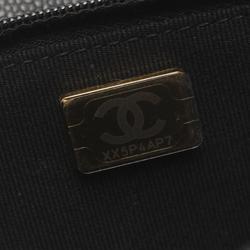 CHANEL Matelasse Shoulder Bag Caviar Skin (Grained Calf) Women's Black