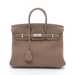 Hermes HERMES Birkin 25 Etoupe Handbag Bag Togo Women's Beige