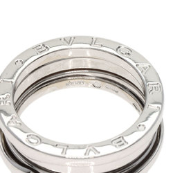 BVLGARI B-zero1 B-zero One 2-band #53 Ring, K18 White Gold, Women's