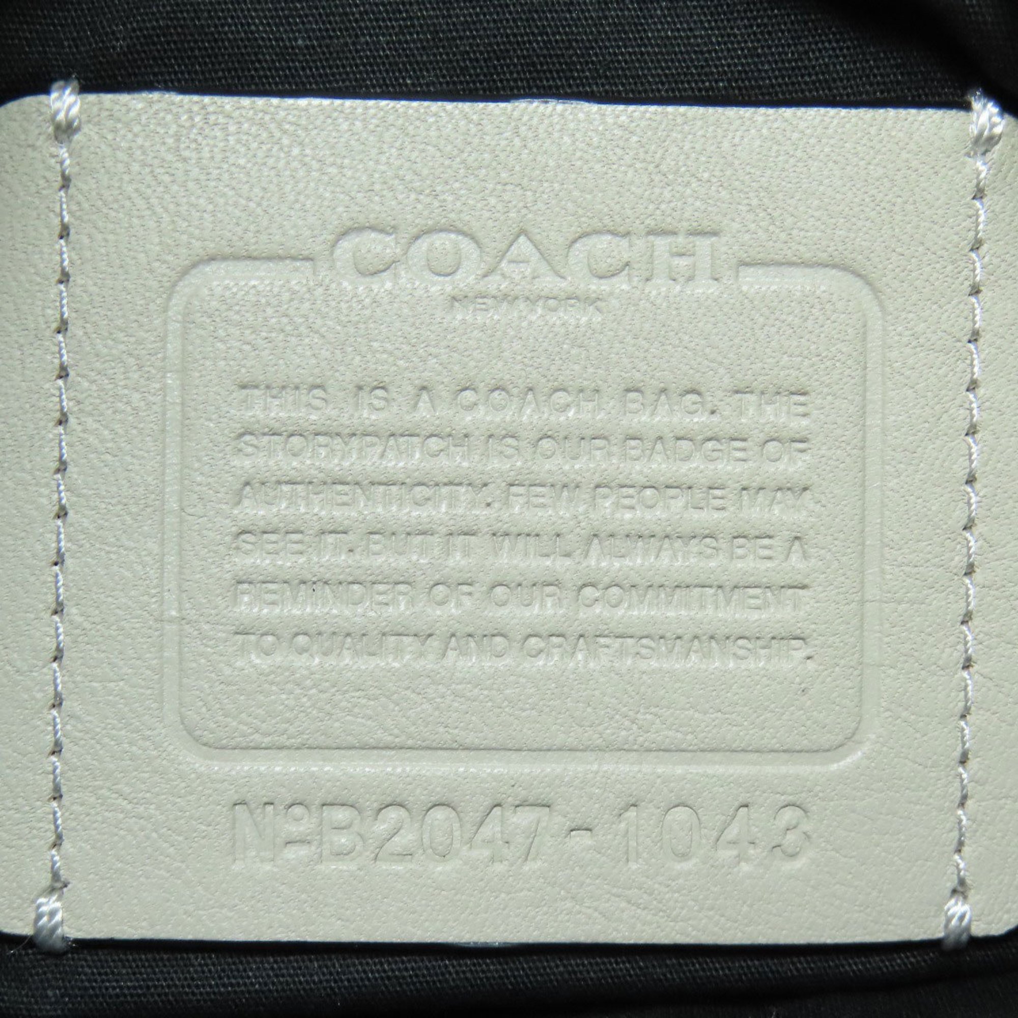 COACH 2047 SIGNATURE BODY BAG WOMEN'S