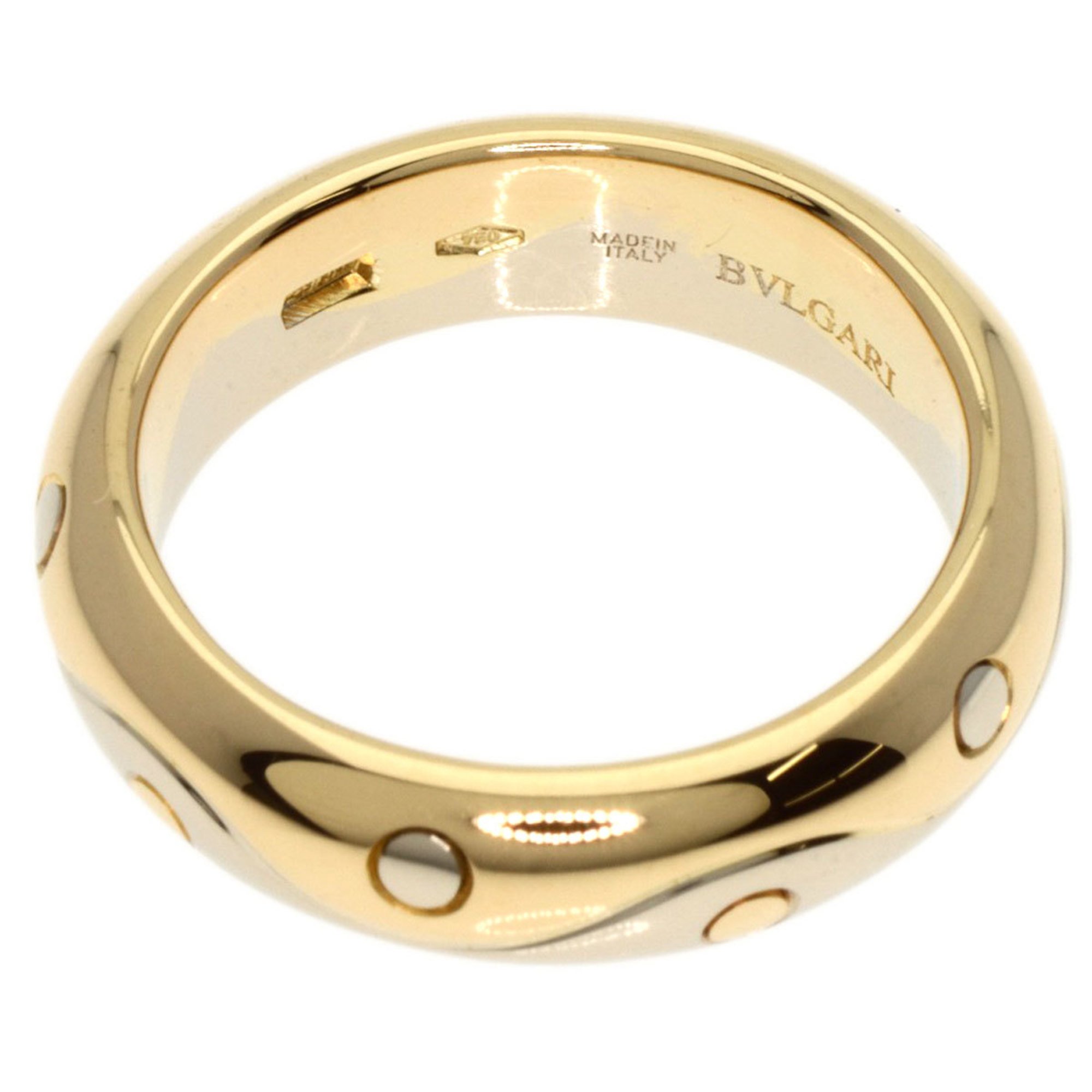 BVLGARI Onda Ring, 18K Yellow Gold, Women's