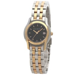 Gucci 5500L Watch Stainless Steel SSxGP Ladies GUCCI