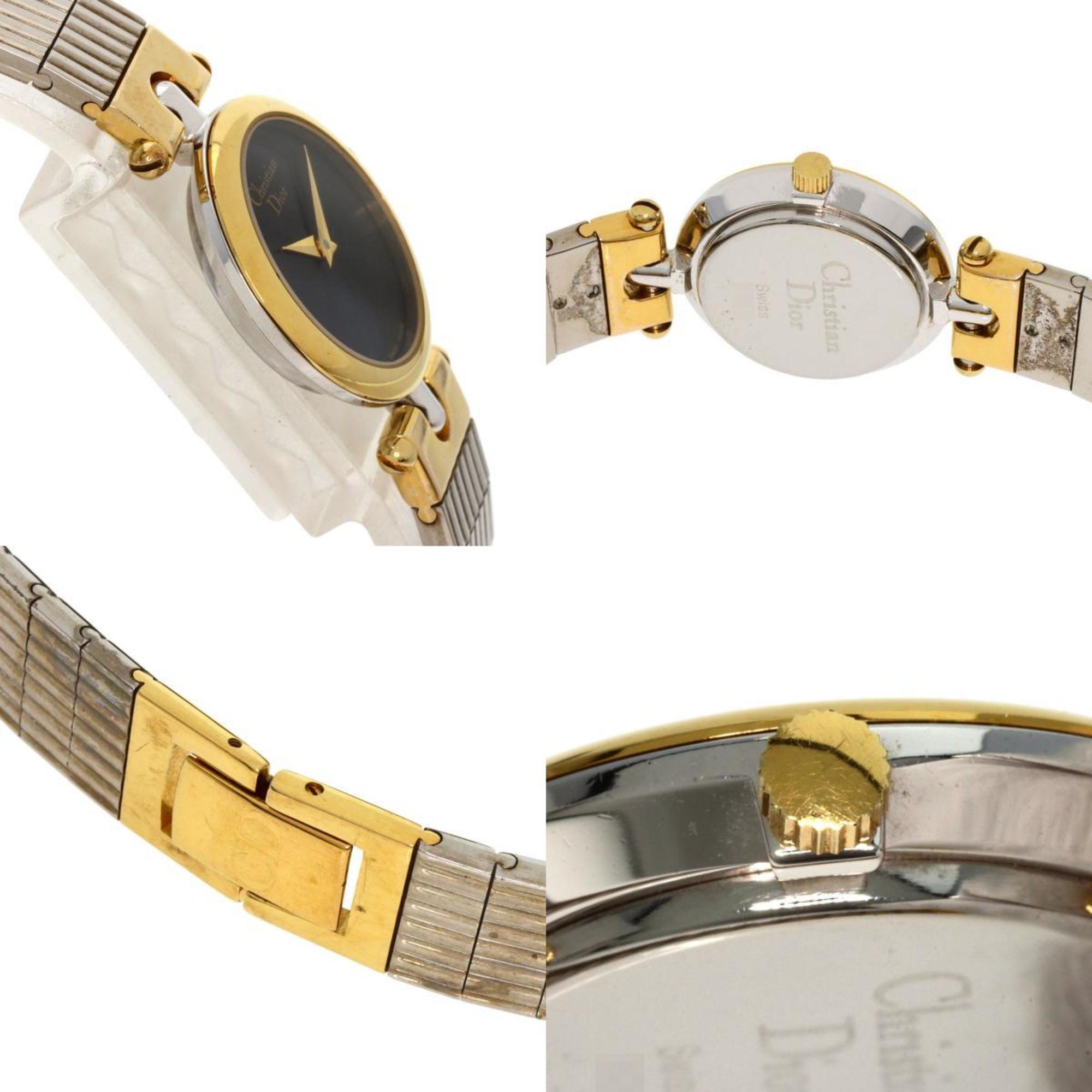 Christian Dior 3025 Watch Stainless Steel SSxGP Ladies CHRISTIAN DIOR