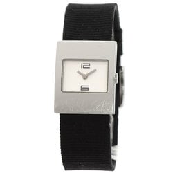 Gucci 4900L Square Face Watch Stainless Steel Leather Women's GUCCI