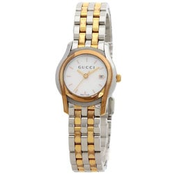 Gucci 5500L Watch Stainless Steel SSxGP Ladies GUCCI