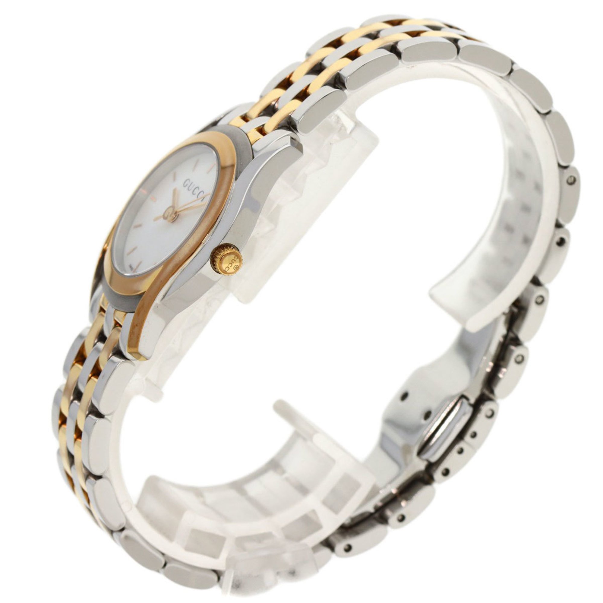 Gucci 5500L Watch Stainless Steel SSxGP Ladies GUCCI