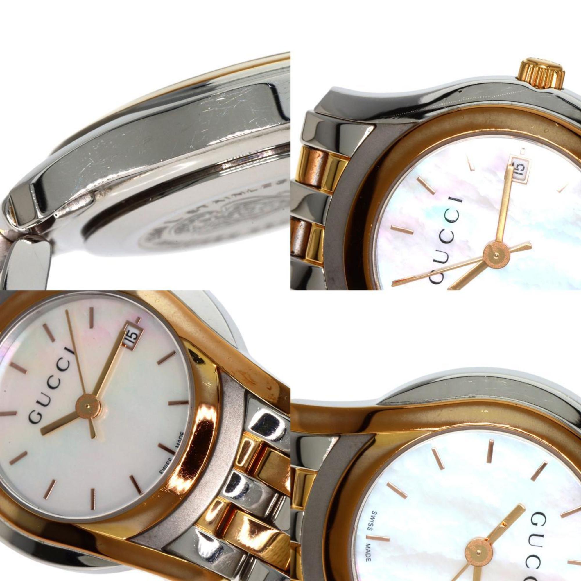 Gucci 5500L Watch Stainless Steel SSxGP Ladies GUCCI