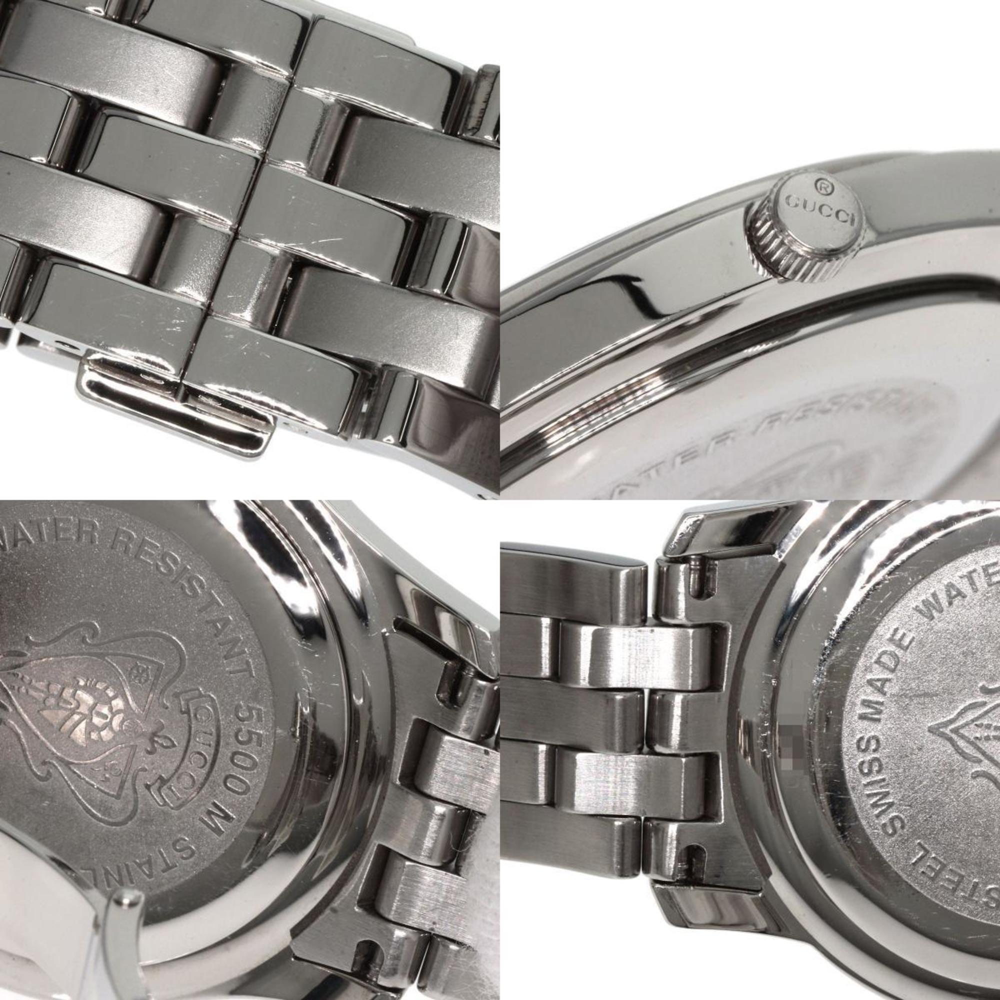 Gucci 5500M Watch Stainless Steel SS Men's GUCCI