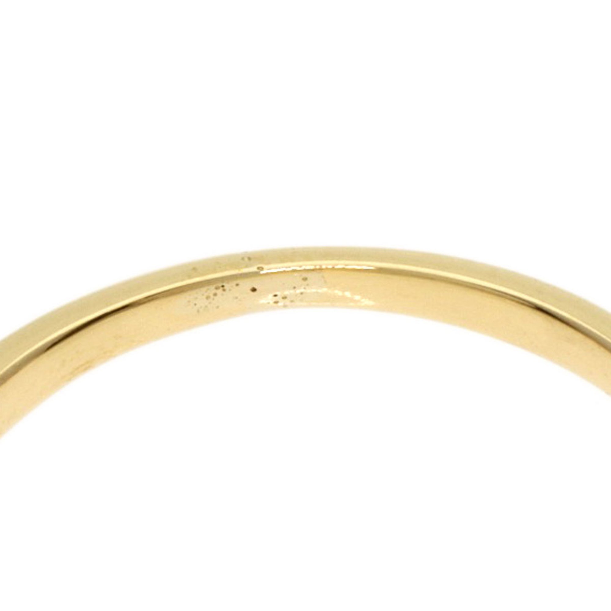 Tiffany Curved Band 1P Diamond Ring, 18K Yellow Gold, Women's, TIFFANY&Co.