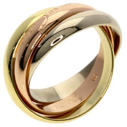 Cartier Trinity #52 Ring, K18 Yellow Gold, K18WG, K18PG, Women's, CARTIER