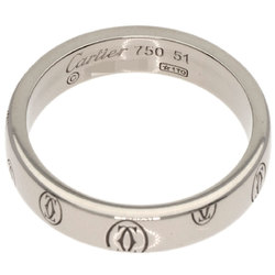 Cartier Happy Birthday #51 Ring, 18K White Gold, Women's, CARTIER