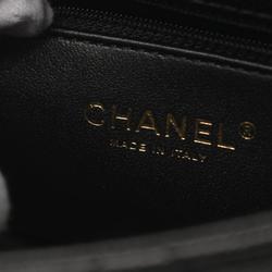 CHANEL Matelasse Shoulder Bag Caviar Skin (Grained Calf) Women's Black AS3828