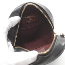 CHANEL Matelasse Shoulder Bag Caviar Skin (Grained Calf) Women's Black AP0245