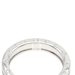 BVLGARI B-zero1 B-zero One 1 Band #65 Ring, K18 White Gold, Men's, Women's,