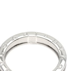 BVLGARI B-zero1 B-zero One 1 Band #65 Ring, K18 White Gold, Men's, Women's,