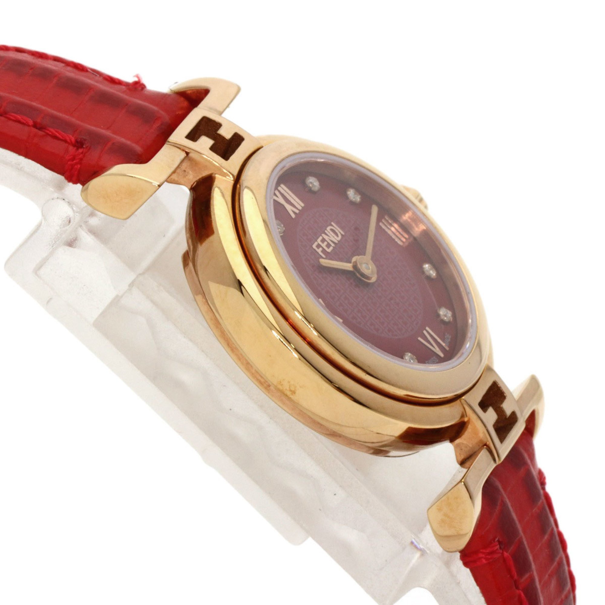 FENDI 2700L PGP Leather Watch for Women