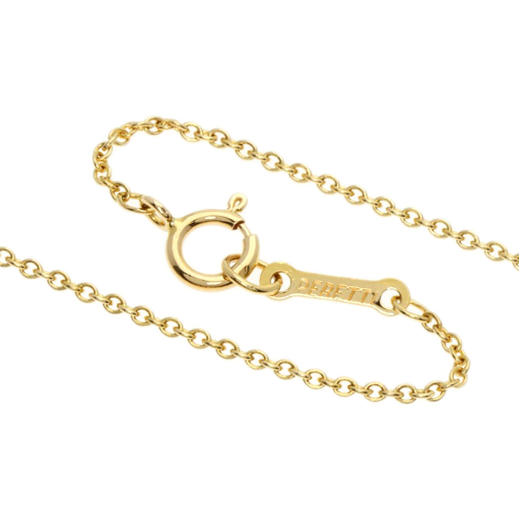 Tiffany Heart Necklace K18 Yellow Gold Women's TIFFANY&Co.