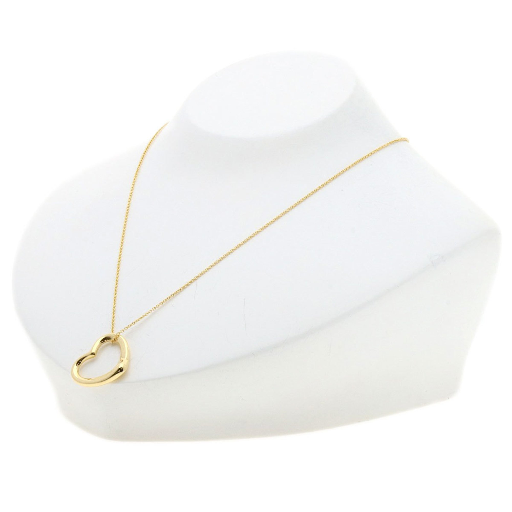 Tiffany Heart Necklace K18 Yellow Gold Women's TIFFANY&Co.