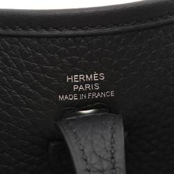 Hermes HERMES Evelyn TPM Amazon Shoulder Bag Taurillon Clemence Women's Black