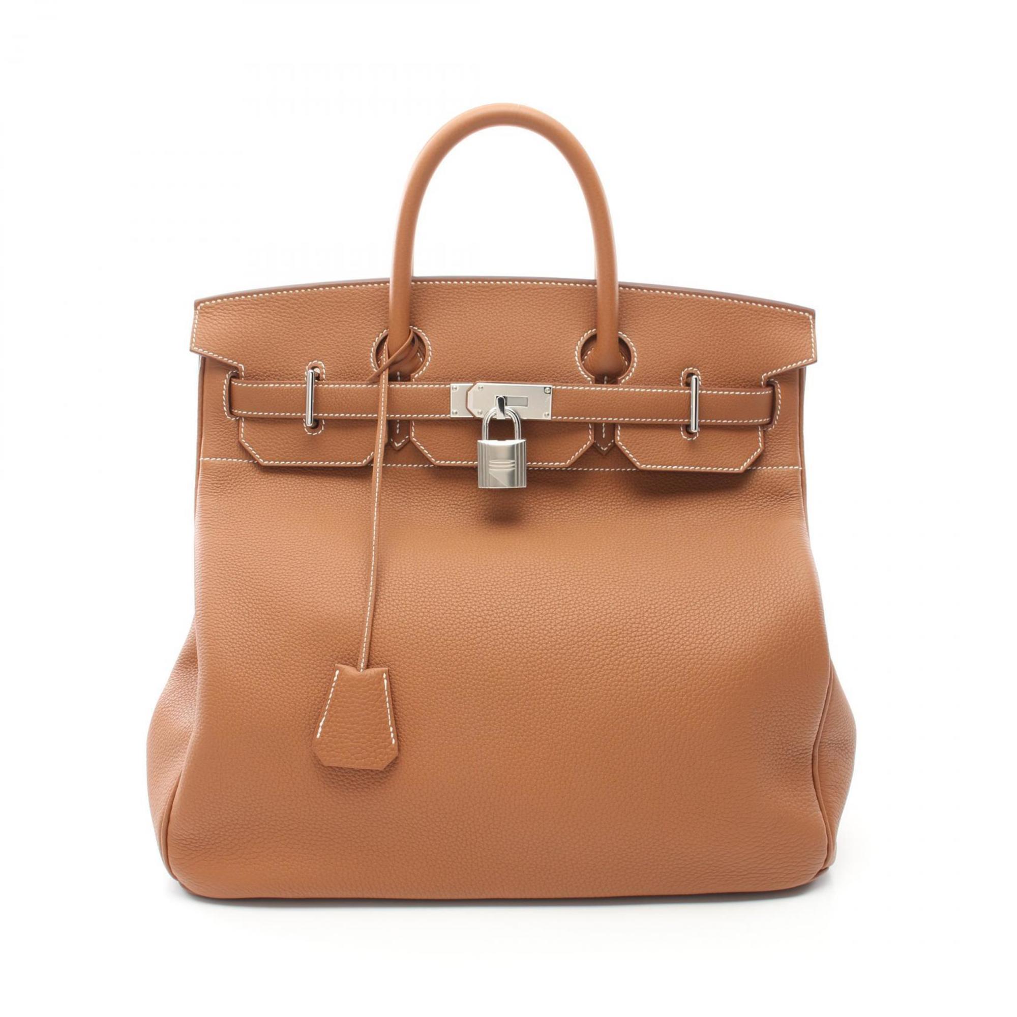 Hermes HERMES Haute Couture 40 Boston Bag Togo Women's Brown