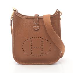 Hermes HERMES Evelyn TPM Shoulder Bag Taurillon Clemence Women's Brown 069426CC