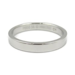 Cartier C de Wedding Ring, Pt950 Platinum, Men's, Women's, Silver, B4054056