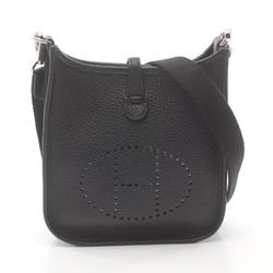 Hermes HERMES Evelyn TPM Amazon Shoulder Bag Taurillon Clemence Women's Black